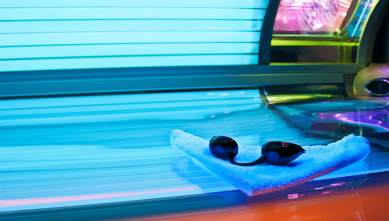Solarium und Haartransplantation
